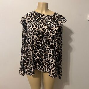 Asymmetrical Ruffle Top